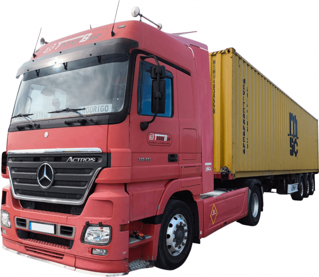 Transportes Roberto Cantabrana camion